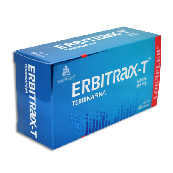 ERBITRAX-T 250MG TABLETAS CON 28 (GI)