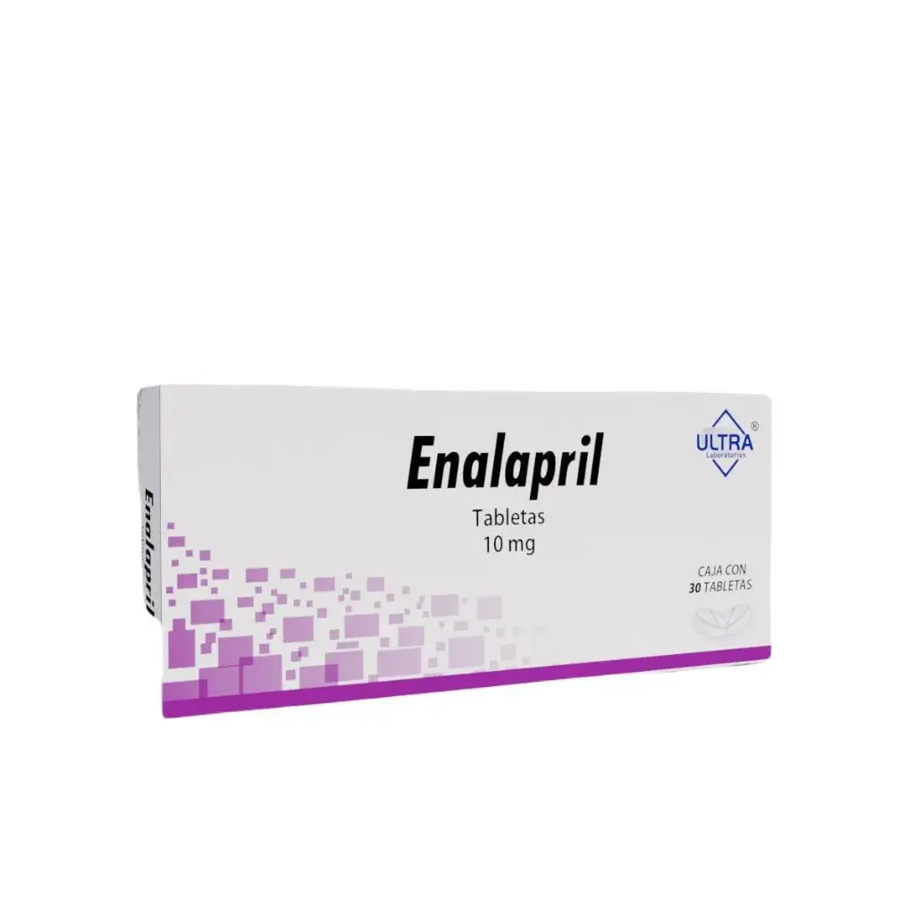 ENALAPRIL ULTRA 10MG TABLETAS CON 30 (GI)