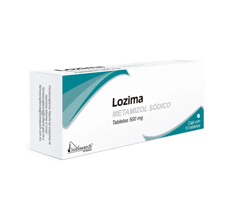 LOZIMA 500MG TABLETAS CON 10 (GI)