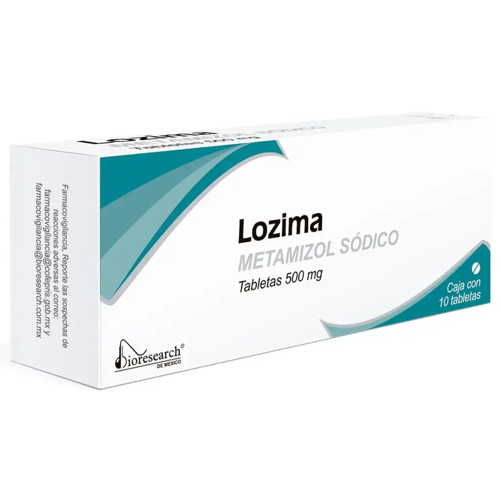 LOZIMA 500MG TABLETAS CON 10 (GI)