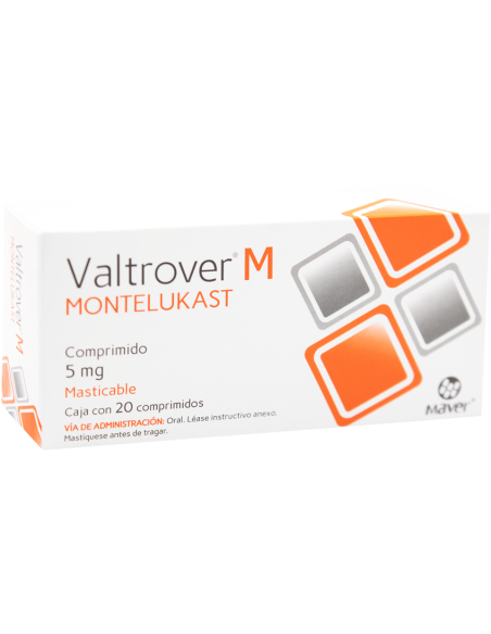VALTROVER M 5MG COMPRIMIDOS MASTICABLES CON 20 (GI)