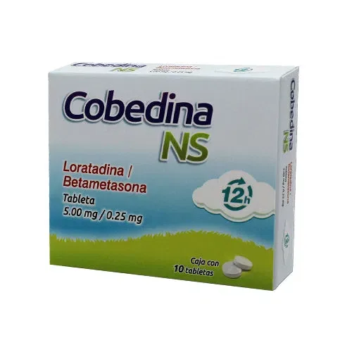 COBEDINA NS 5/0.25MG TABLETAS CON 10 (GI)
