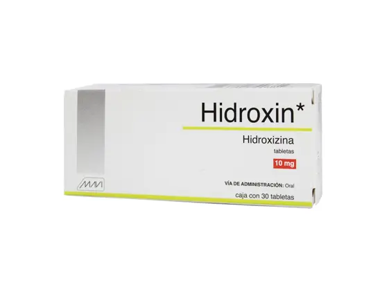 HIDROXIN 10MG TABLETAS CON 30 (GI)