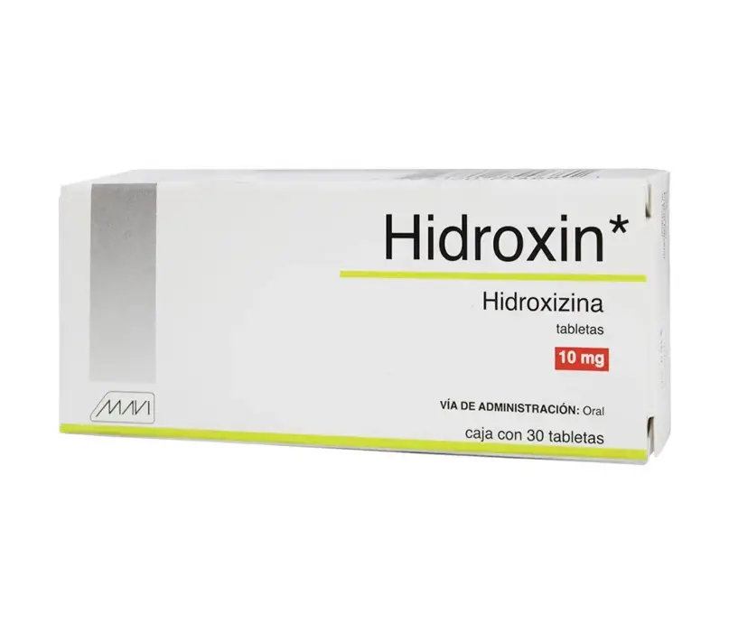 HIDROXIN 10MG TABLETAS CON 30 (GI)