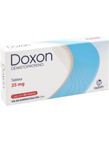 DOXON 25MG TABLETAS CON 20 (GI)