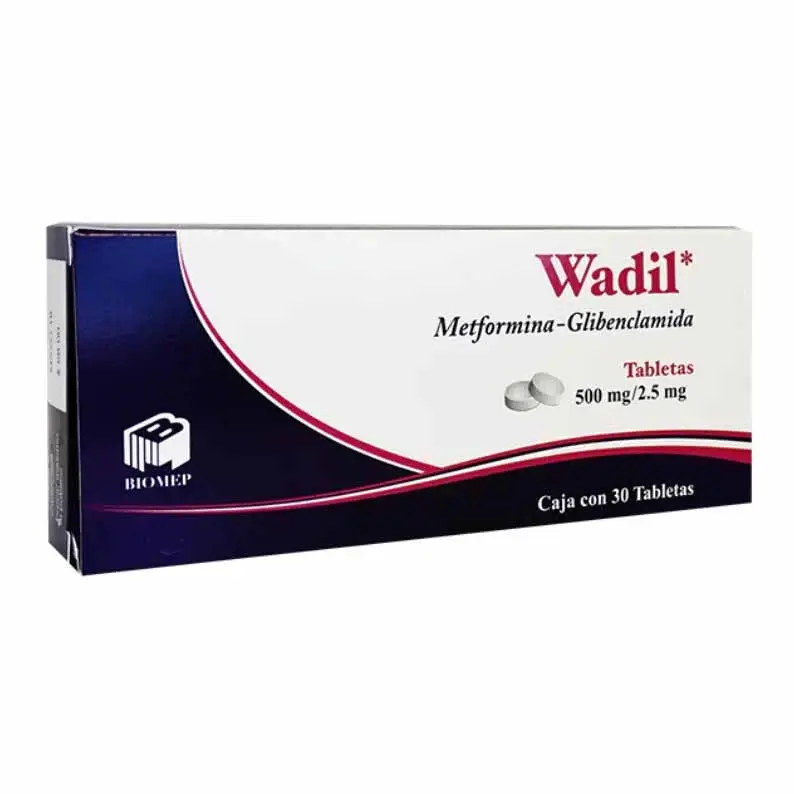 WADIL 500/2.5MG TABLETAS CON 30 (GI)