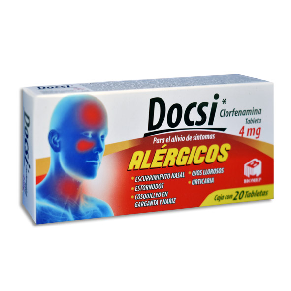 DOCSI 4MG TABLETAS CON 20 (GI)