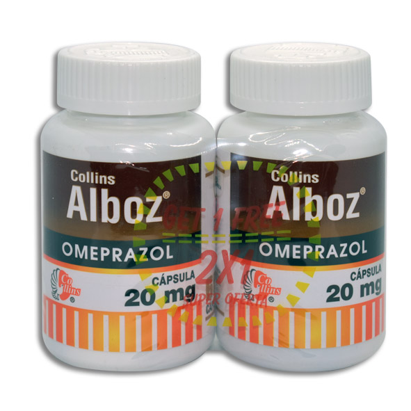 ALBOZ 20MG CAPSULAS CON 120 (GI)