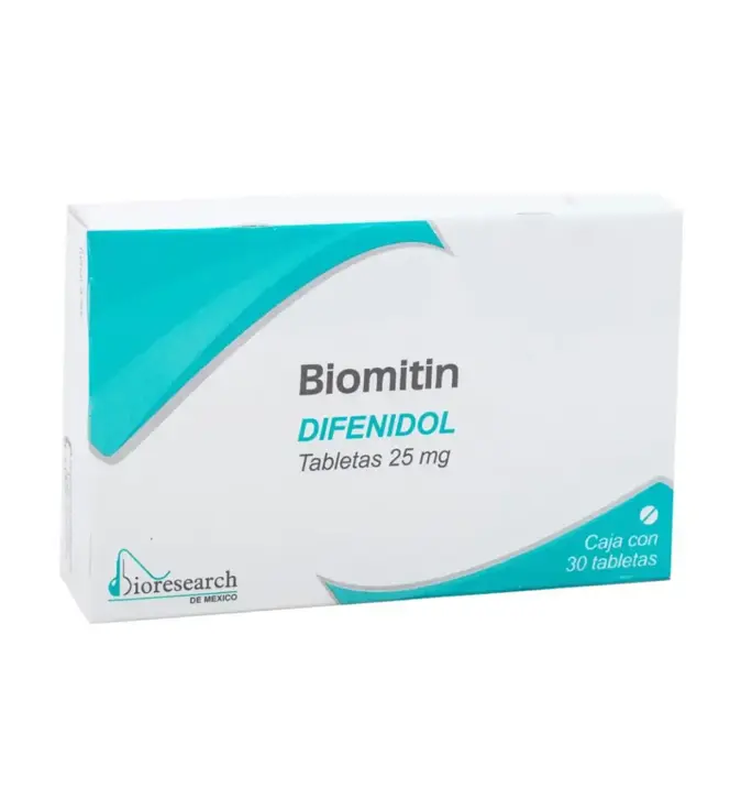 BIOMITIN TABLETAS 25MG CON 30 (GI)