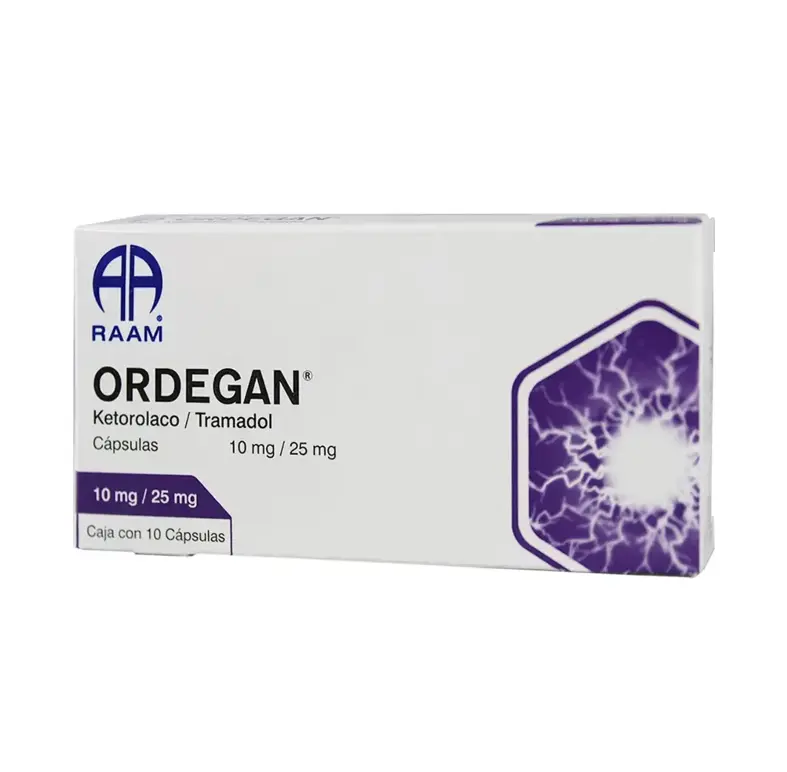 ORDEGAN 10/25MG CAPSULAS CON 10 (GI)