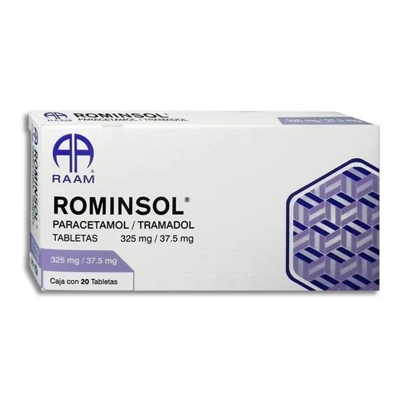ROMINSOL 325/37.5MG TABLETAS CON 20 (GI)
