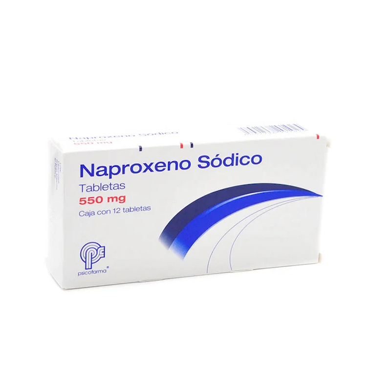 NAPROXENO SODICO ALPHARMA 550MG TABLETAS CON 12 (GI)