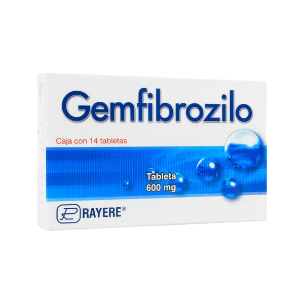GEMFIBROZILO 600MG TABLETAS CON 14 (GI)