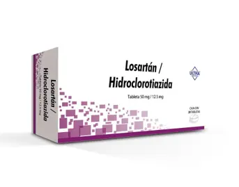 LOSARTAN/HIDROCLO ULTRA 50/12.5MG TABLETAS CON 30 (GI)