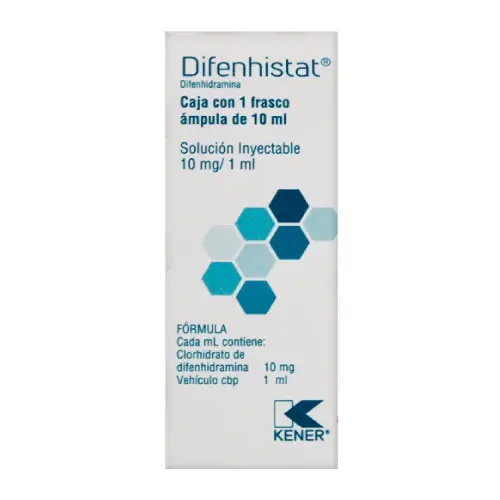 DIFENHISTAT 10MG/1ML INY 10ML (GI)