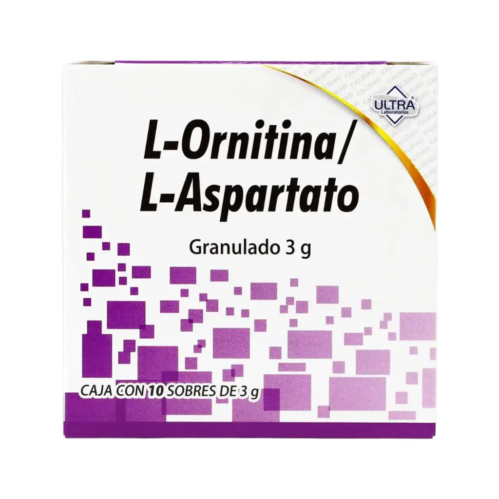 L-ORNITINA/L-ASPARTATO ULTRA 3G SOBRES CON 10 (GI)