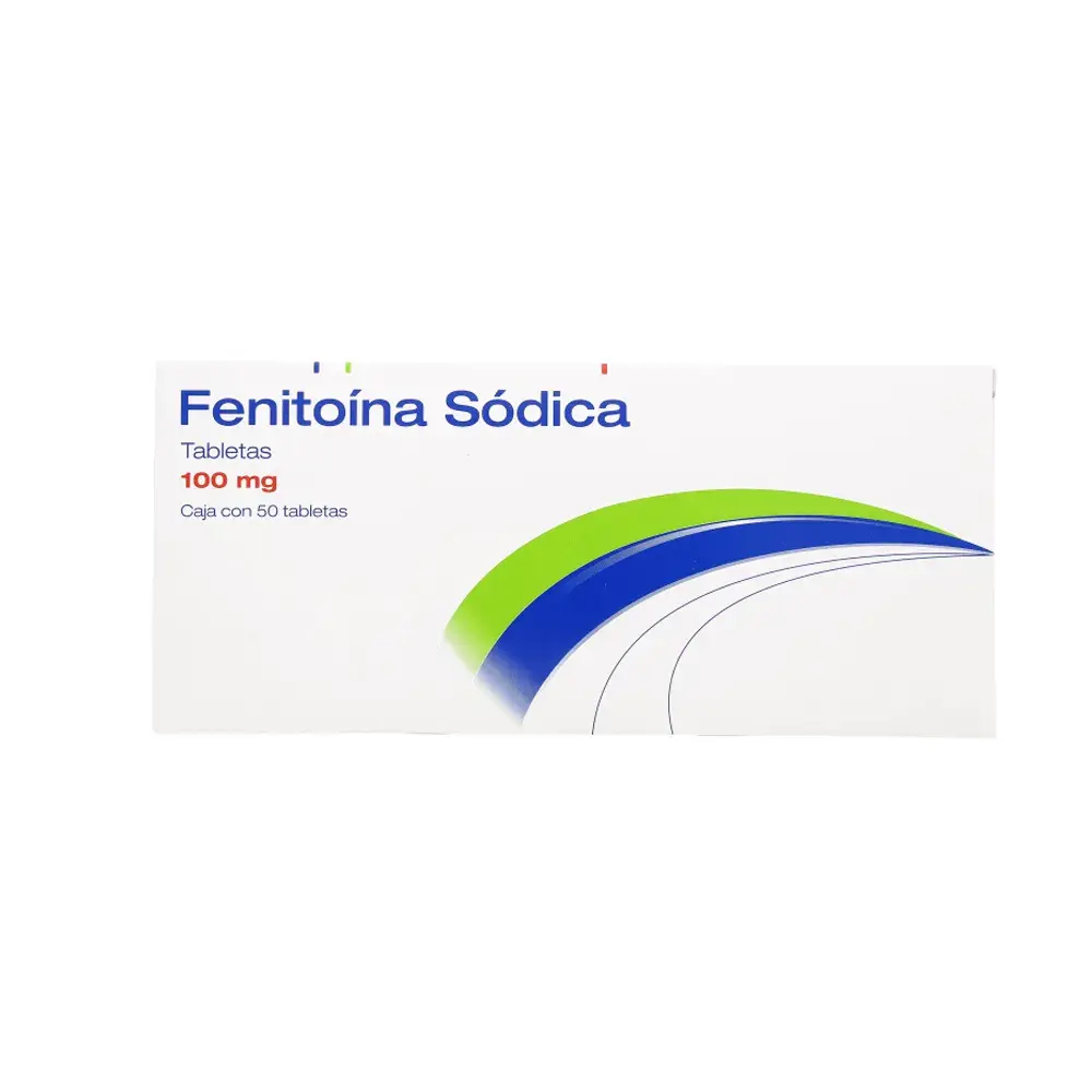 FENITOINA SODICA BIORESEARCH 100MG TABLETAS CON 50 (GI)