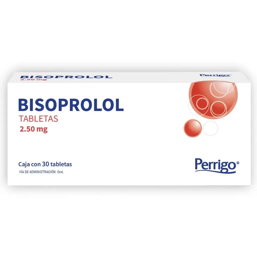 BISOPROLOL PERRIGO 2.5MG TABLETAS CON 30 (GI)