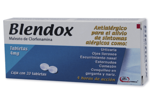 BLENDOX 4MG TABLETAS CON 20 (GI)