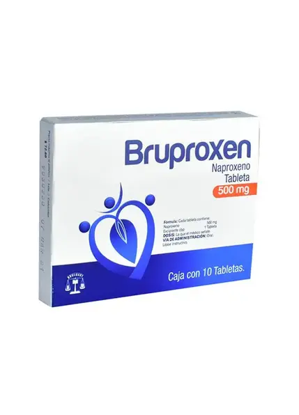 BRUPROXEN 500MG TABLETAS CON 10 (GI)