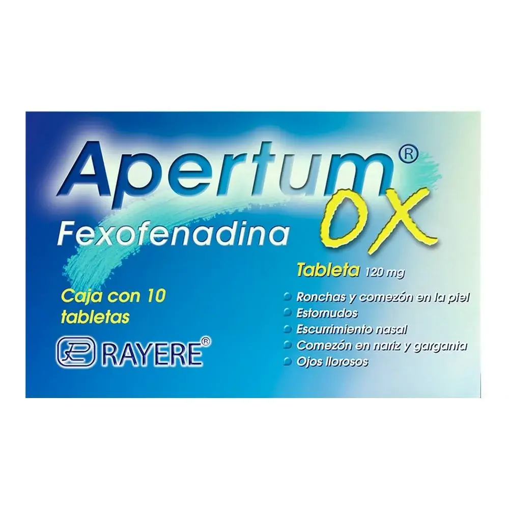 APERTUM OX 120MG TABLETAS CON 10 (GI)