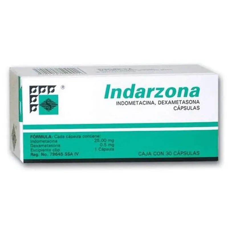 INDARZONA 25/0.5MG CAPSULAS CON 30 (GI)