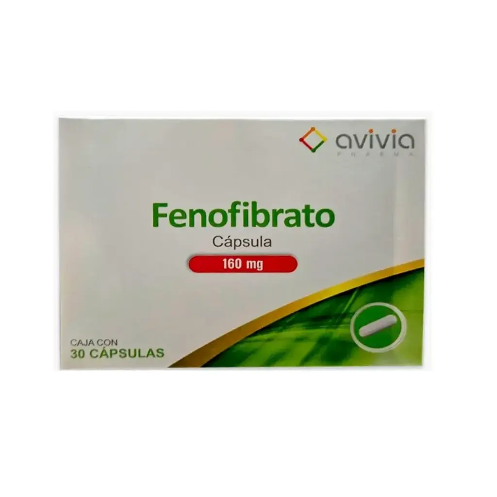 FENOFIBRATO AVIVIA 160 MG CAPSULAS CON 30 (GI)
