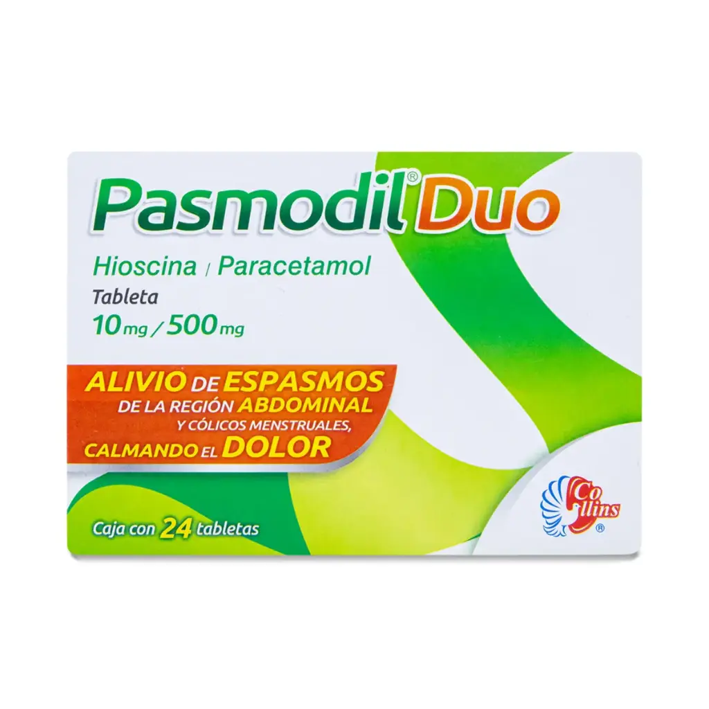 PASMODIL DUO TABLETAS CON 24 (GI)
