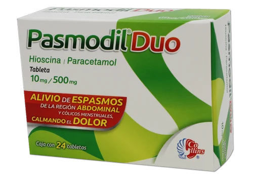 PASMODIL DUO TABLETAS CON 24 (GI)
