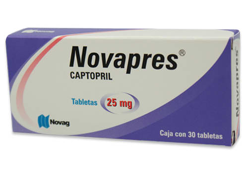NOVAPRES 25MG TABLETAS CON 30 (GI)