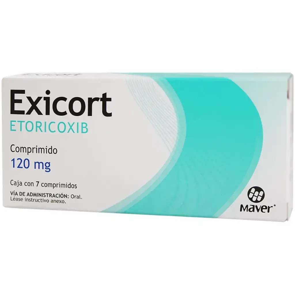 EXICORT 120MG COMPRIMIDOS CON 7 (GI)