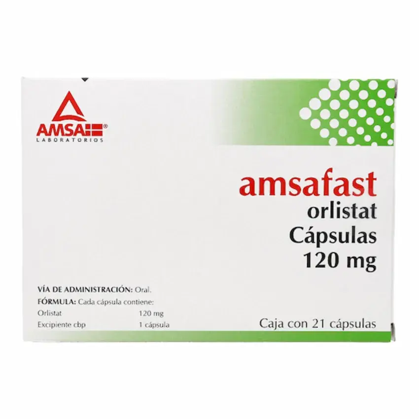 AMSAFAST 120MG CAPSULAS CON 21 (GI)