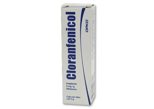 CLORANFENICOL EXAKTA 5MG/1G UNGUENTO TUBO 5G (GI)