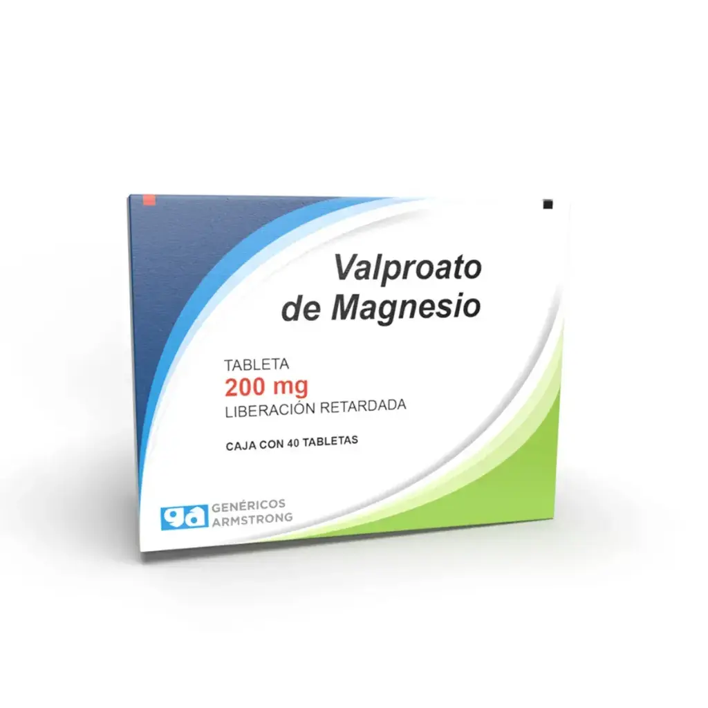 VALP/MAGNESIO ARMSTRONG 200MG TABLETAS CON 40 (GI)