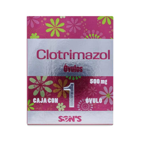 CLOTRIMAZOL SONS 500MG OVULOS CON 1 (GI)
