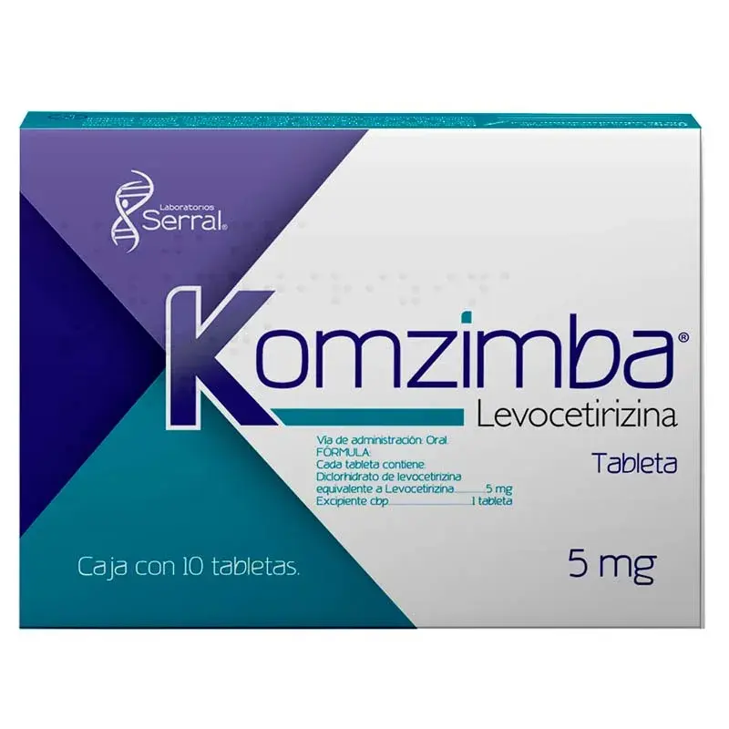 KOMZIMBA 5MG TABLETAS CON 10 (GI)