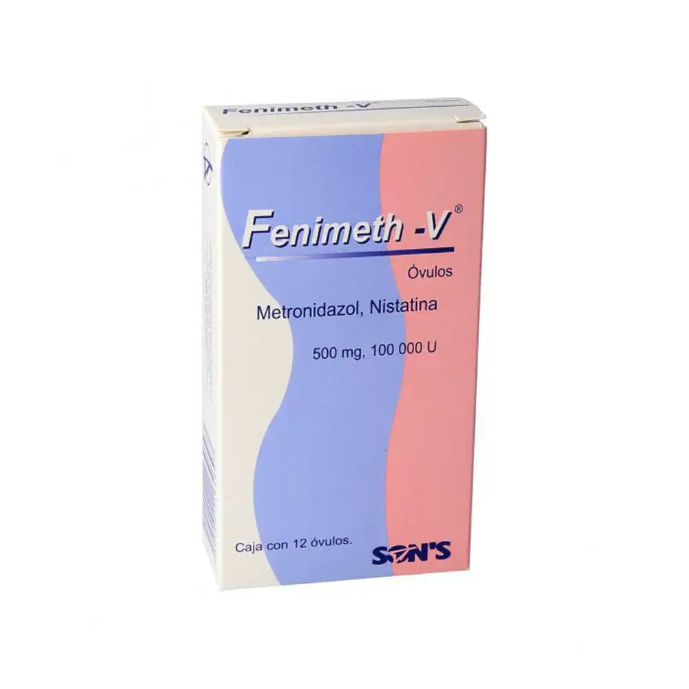 FENIMETH-V 500MG/100 000U OVULOS CON 12 (GI)