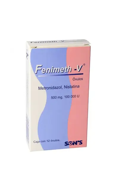FENIMETH-V 500MG/100 000U OVULOS CON 12 (GI)
