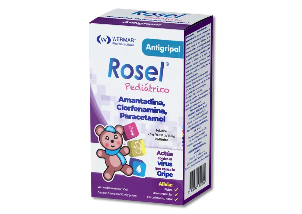 ROSEL PEDIATRICO SOLUCION 2.5/0.1/15G 30ML (GI)