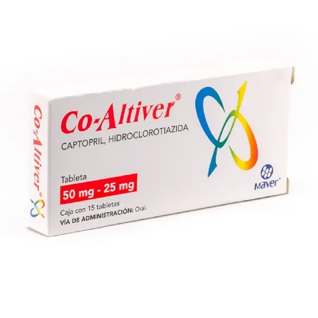 CO-ALTIVER 50/25MG TABLETAS CON 15 (GI)