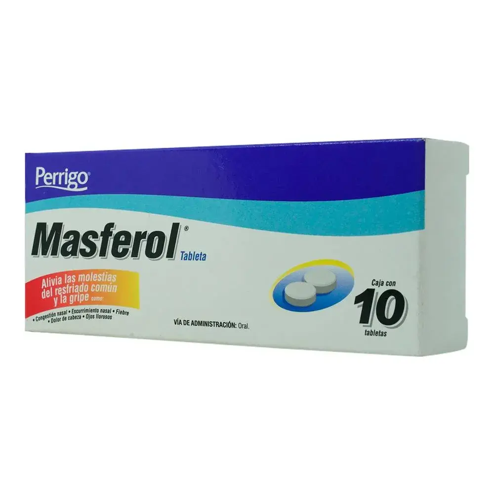 MASFEROL TABLETAS CON 10 (GI)
