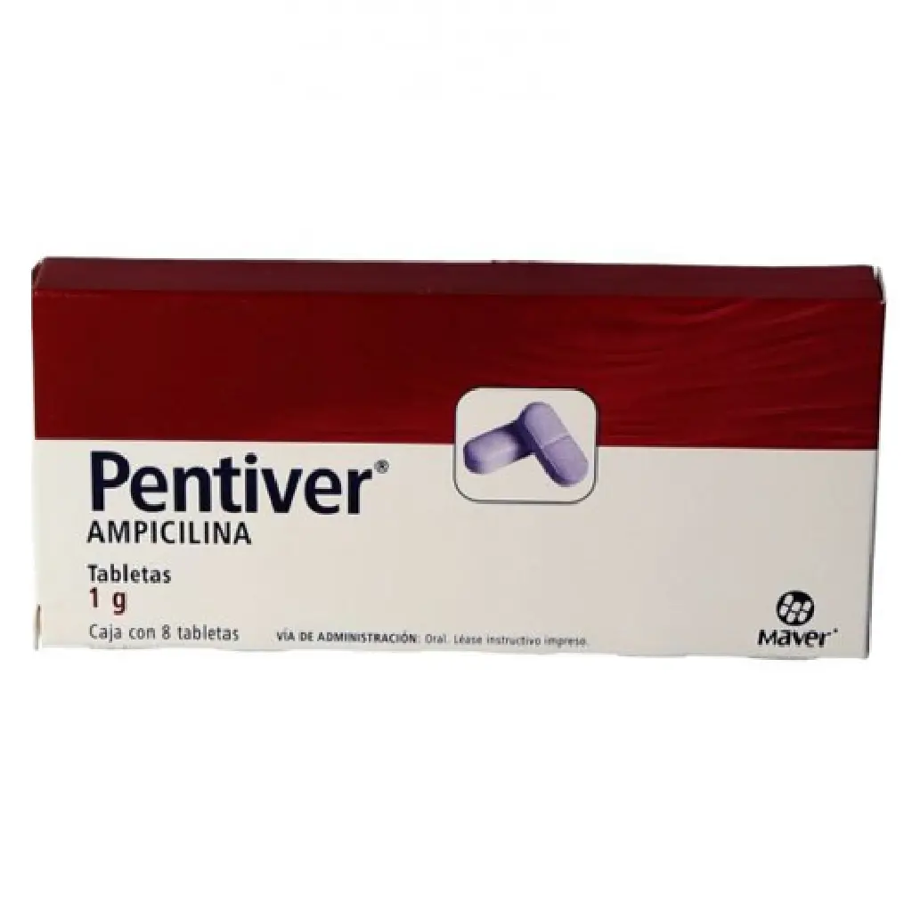 PENTIVER 1G TABLETAS CON 8 (GI)