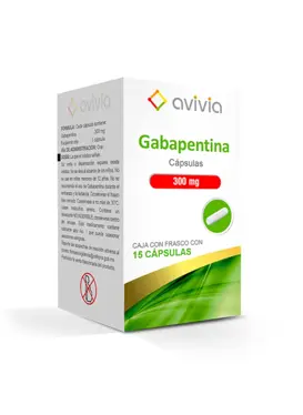 GABAPENTINA AVIVIA 300MG CAPSULAS CON 15 (GI)