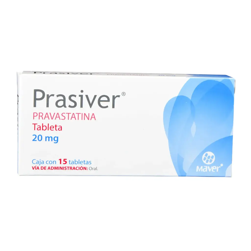 PRASIVER 20MG TABLETAS CON 15 (GI)