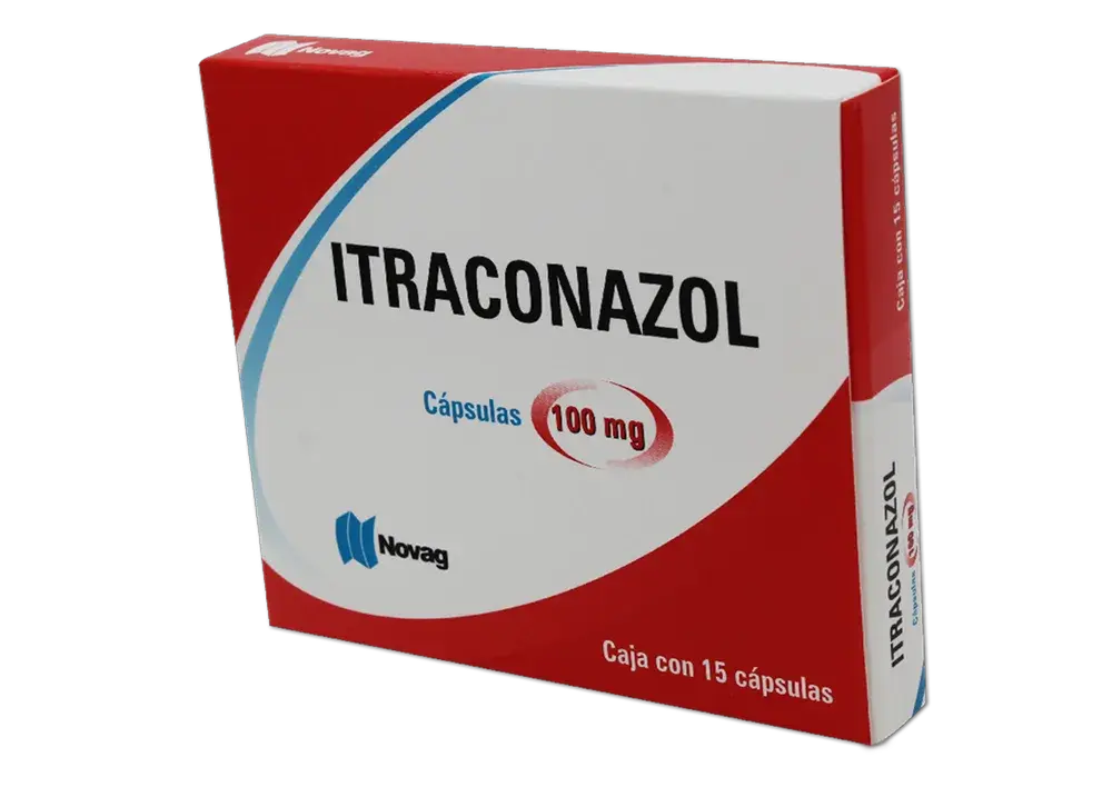 ITRACONAZOL NOVAG 100MG CAPSULAS CON 15 (GI)