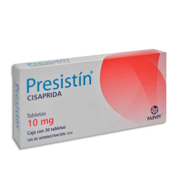 PRESISTIN 10MG TABLETAS CON 30 (GI)