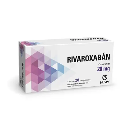 RIVAROXABAN MAVER 20 MG CPR CON 28 (GI)