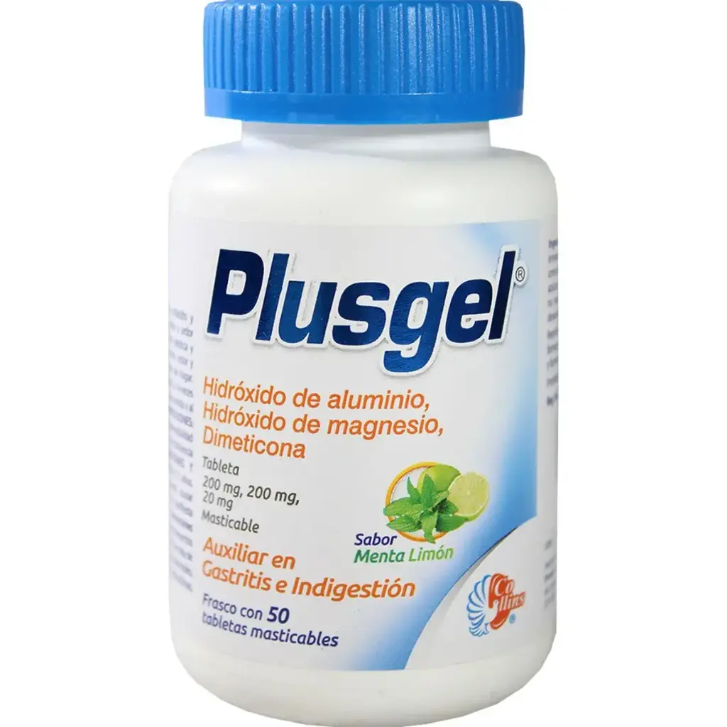 PLUSGEL TABLETAS CON 50 (GI)