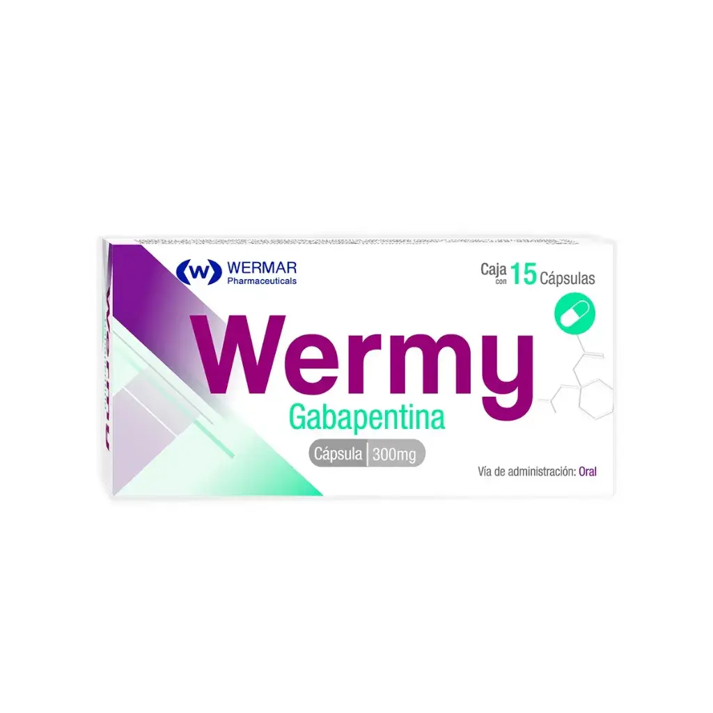 WERMY 300MG CAPSULAS CON 15 (GI)