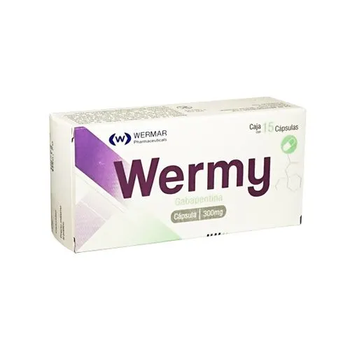 WERMY 300MG CAPSULAS CON 15 (GI)